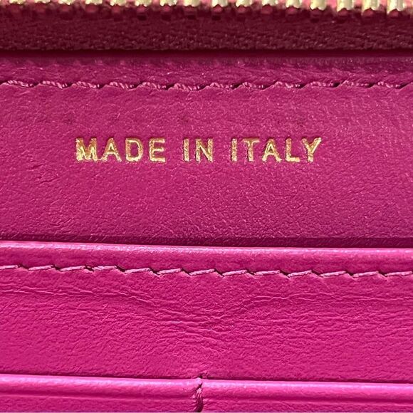 CHANEL Long Wallet Matelasse 19 Lambskin Pink Gold Hardware - Picture 9 of 11